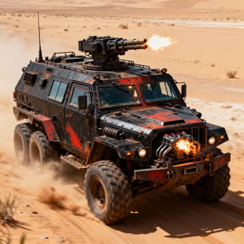 Extreme Off-Road Armored Car: The Ultimate Beast Extreme Off-Road Armored Car: The Ultimate Beast