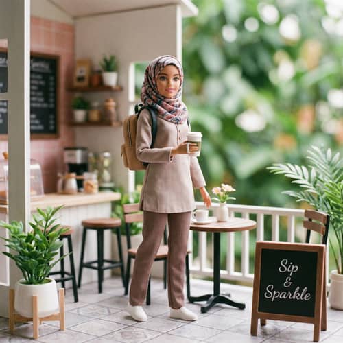 Barbie Doll with Hijab: Celebrating Diversity