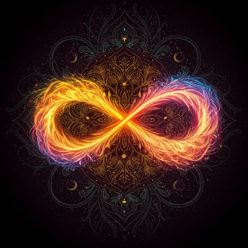 Karma with the Infinity Symbol: A Spiritual Concept