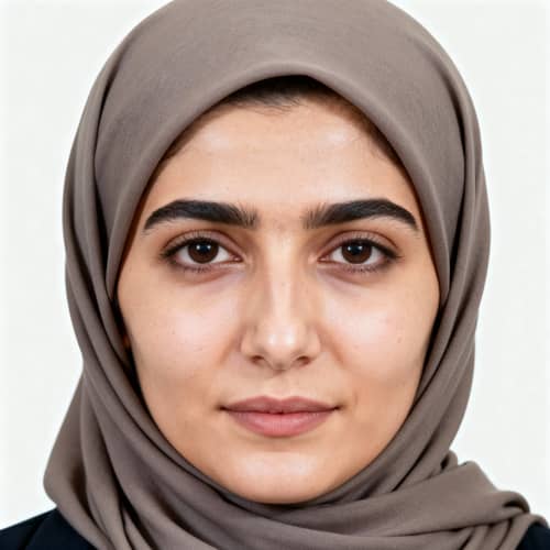 Realistic Hijab Woman Image for ID Photos Realistic Hijab Woman Image for ID Photos