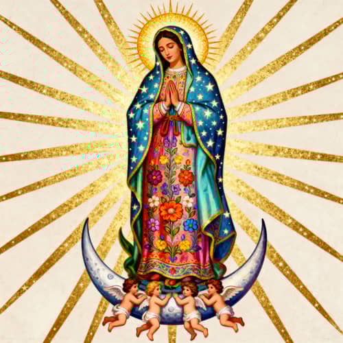 Revered Female Religious Icon from Mexico Revered Female Religious Icon from Mexico