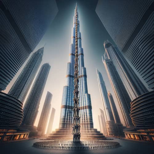 World's Tallest Skyscraper: Capturing Grandeur and Height