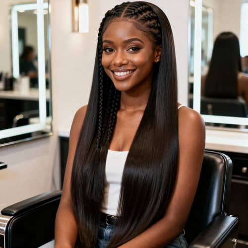 Flawless Weft Braids & Extensions for Gorgeous Hair Flawless Weft Braids & Extensions for Gorgeous Hair