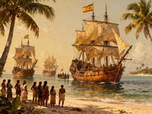 The Arrival of the Spaniard Expedition in the Philippines The Arrival of the Spaniard Expedition in the Philippines