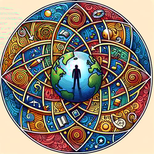 Symbolic Mandala of Aspirations and Dreams on Earth