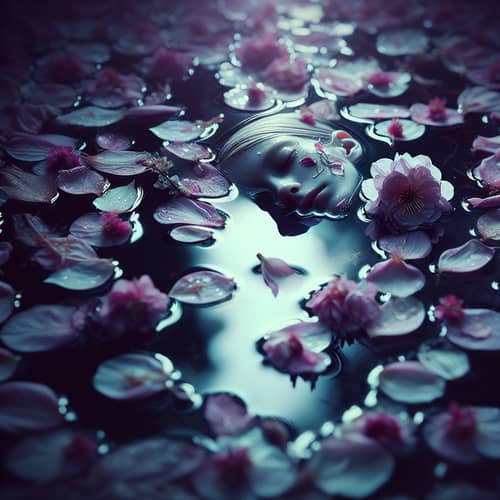 Emotion of Fallen Petals - Captivating Visuals