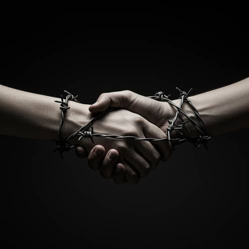 Tension and Connection: Barbed Wire Artistry