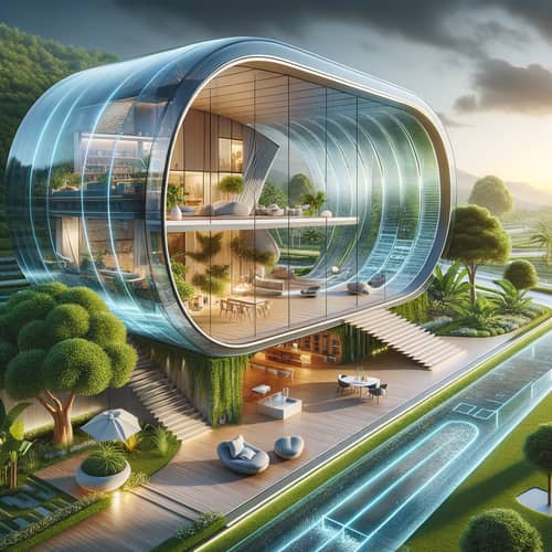 Futuristic House Design | Innovative Architecture & Eco-Friendly Features