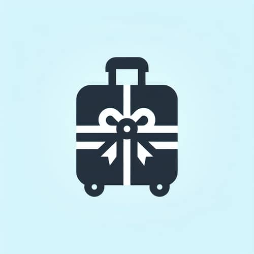 Unique Luggage & Gift Logo Design