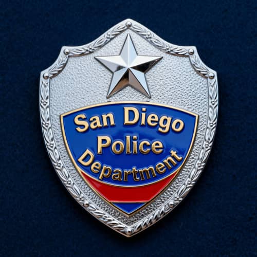 San Diego Police Department Badge San Diego Police Department Badge
