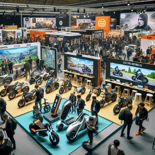Electric Motorcycle Entrepreneur Fair - Innovative Designs & Interactive Demos