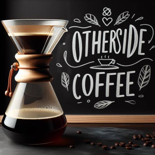 Freshly Brewed Chemex Coffee at Otherside Cafe