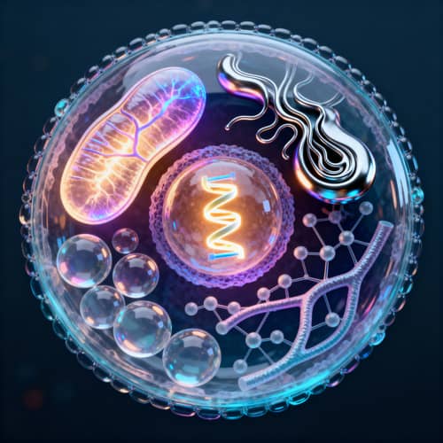 3D Human Cell Model: Organic Structures & Organelles 3D Human Cell Model: Organic Structures & Organelles