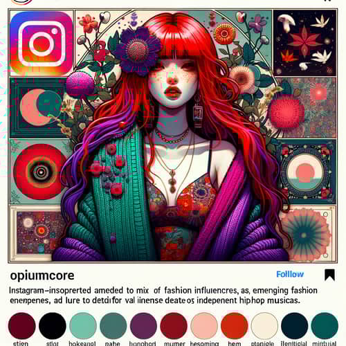 Opiumcore Fashion: Unique Instagram-Inspired Post