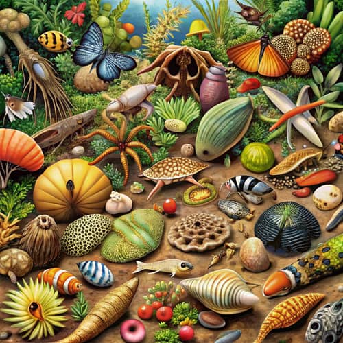Hidden Invertebrate Artwork in Natural Ecosystems