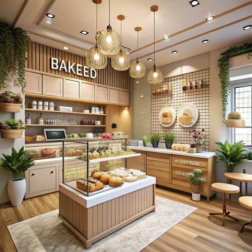 Charming Bakery Store Layout Design Ideas