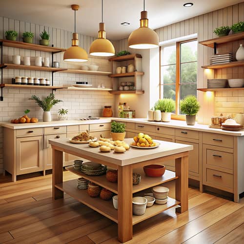 Cozy Home Bakery Kitchen Design Ideas