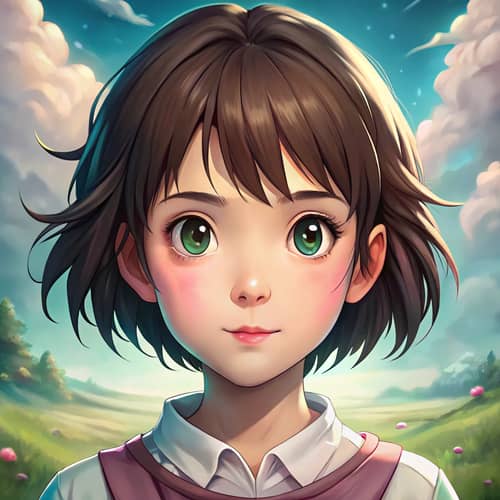 Beautiful Anime Portraits in Ghibli Style