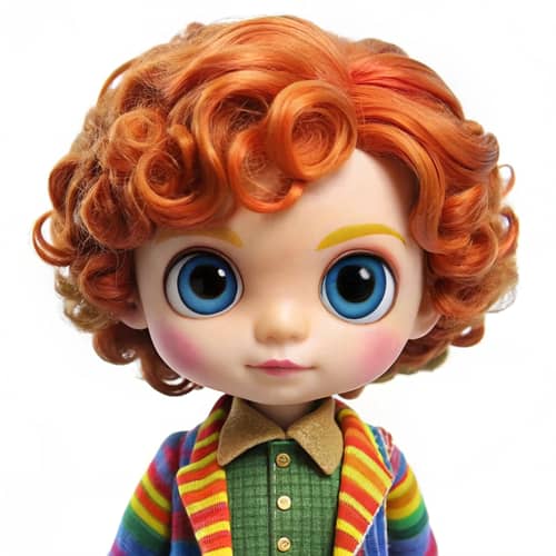 Blythe Doll Inspired by Evan Peters