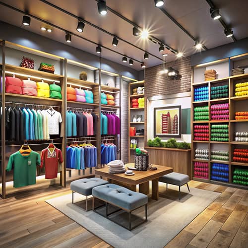 Trendy T-Shirt Shop Decor Ideas