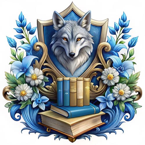 Elegant 1800s Style Coat of Arms Design