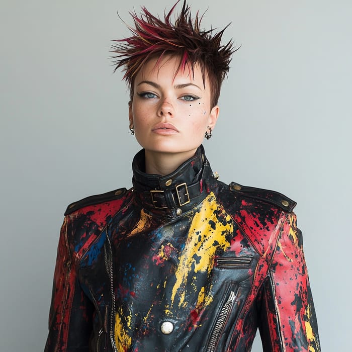 Bold Punk-Inspired Fashion Styles | AI Art Generator | Easy-Peasy.AI