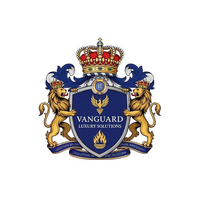 Medieval Royal Coat of Arms for Vanguard Luxury Solutions Medieval Royal Coat of Arms for Vanguard Luxury Solutions