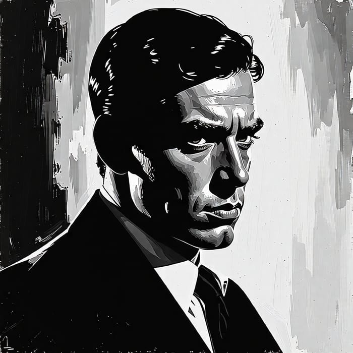 Diablo Noir A Film Noir Journey Through Movies AI Art Generator
