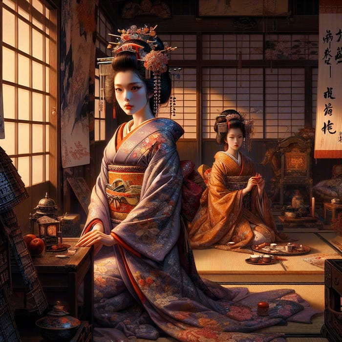 Kuchisake-onna: Solitude in Edo Period Japan