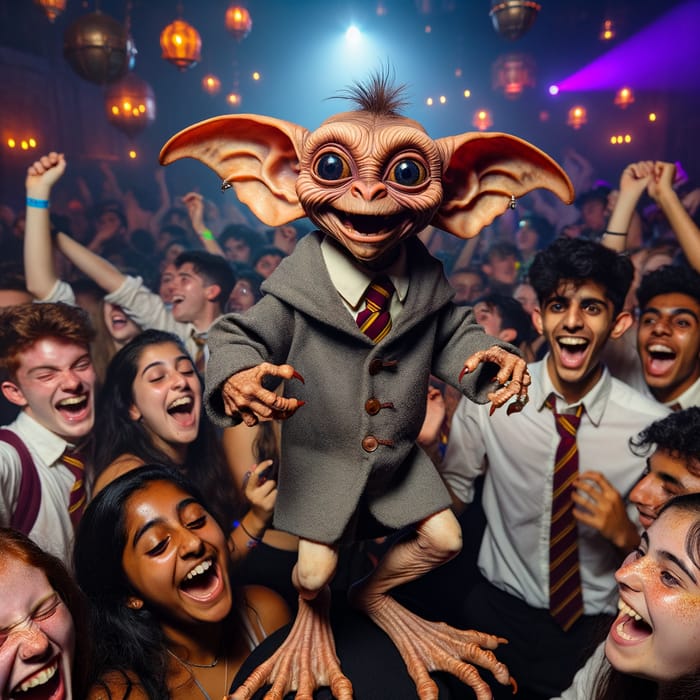 Drunken Dobby's Rave Dance at Hogwarts Club on Wednesday