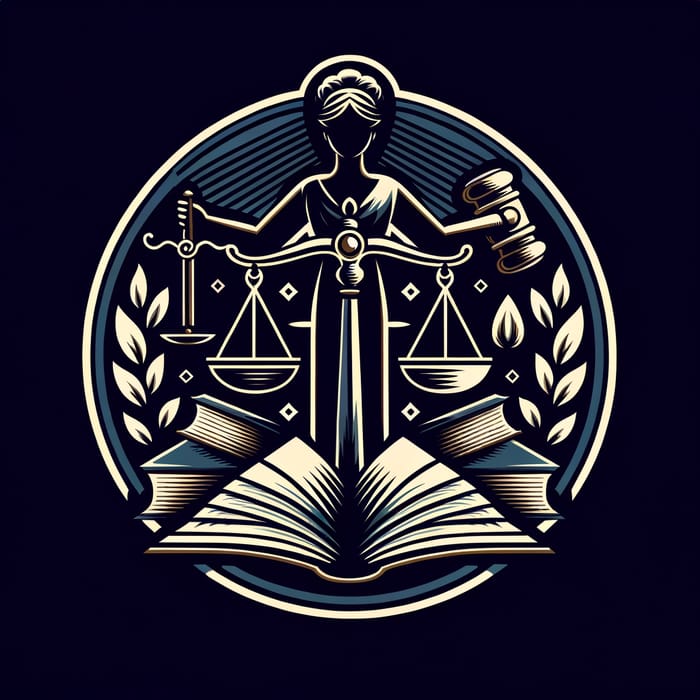Advocate Sumedh Nath Logo Design | Legal Services Emblem