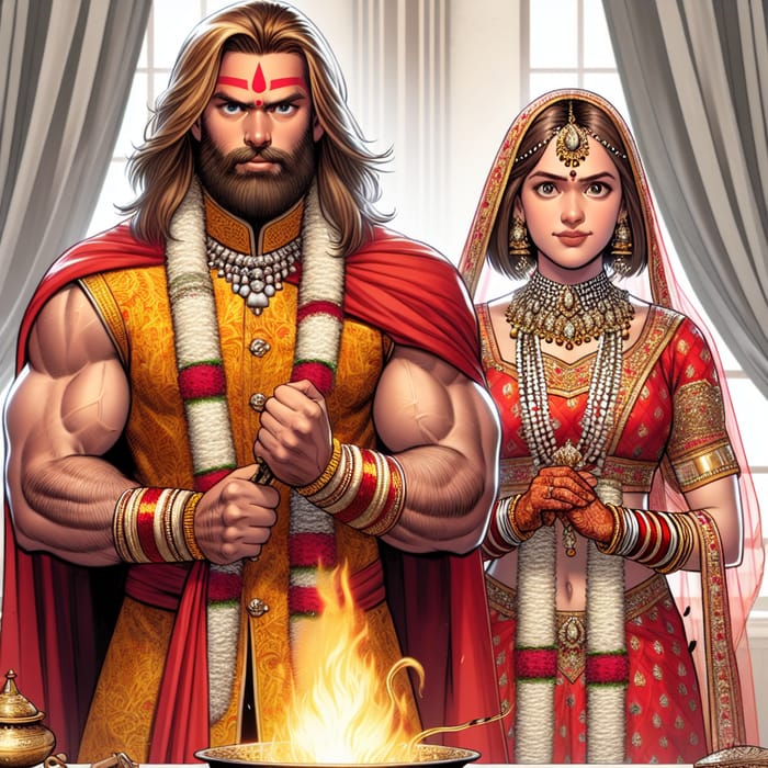 Thor & Jane Indian Wedding: Traditional Ceremony