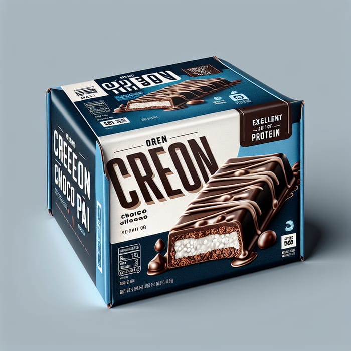 Design Oreon Choco Pai Protein Bar Packaging | Delicious Flavor