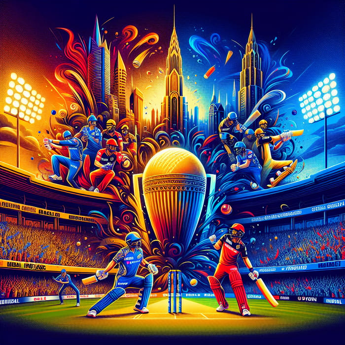 Exciting 2024 IPL: Mumbai Indians vs RCB Creative Preview