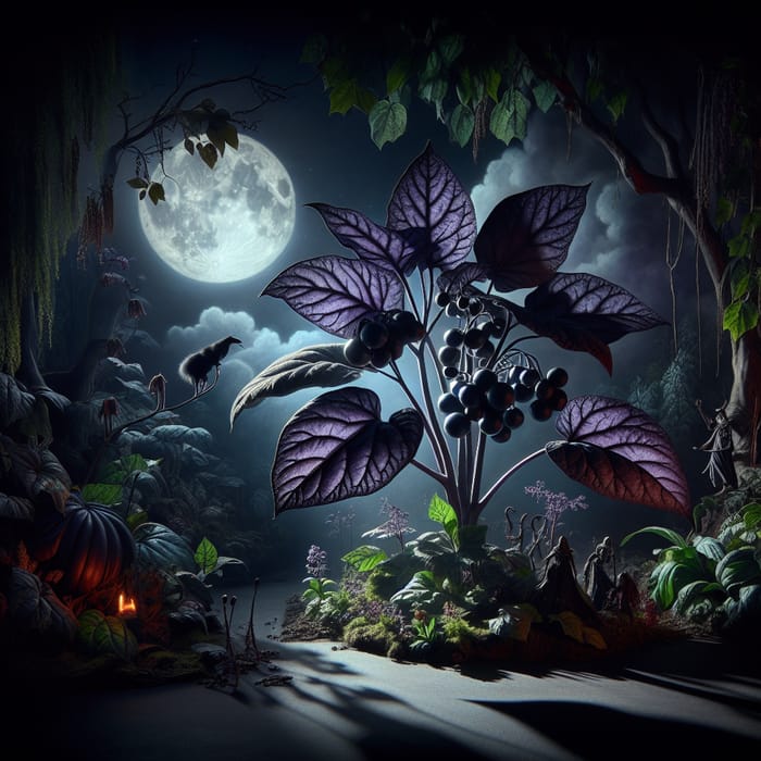 Nightshade Mystique: Dark & Mysterious Beauty