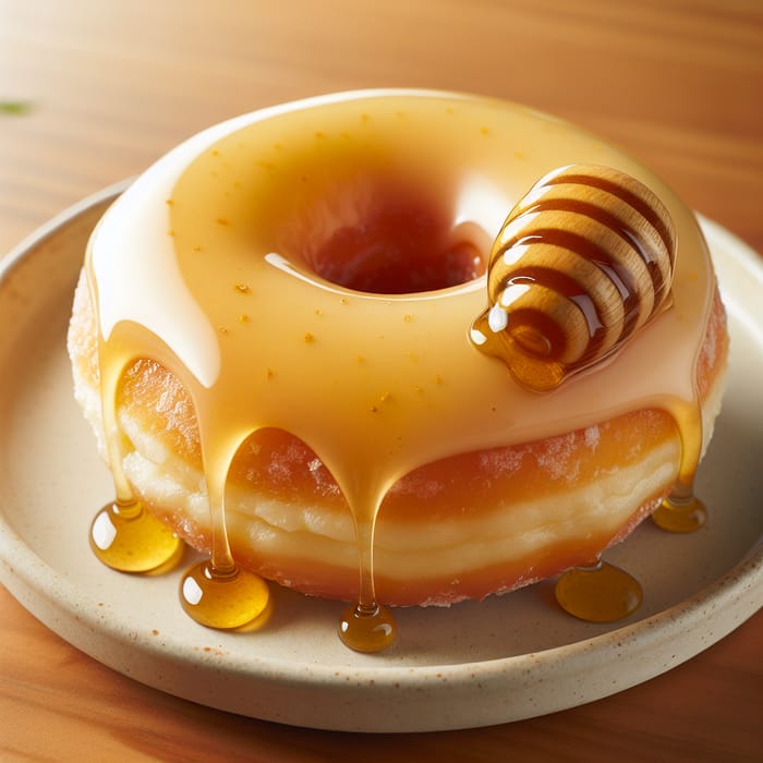 Golden Honey Doughnut with Cream Cheese Perfection