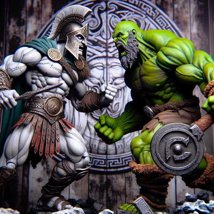 Kratos vs Hulk: Epic Battle Ragnarok Fury