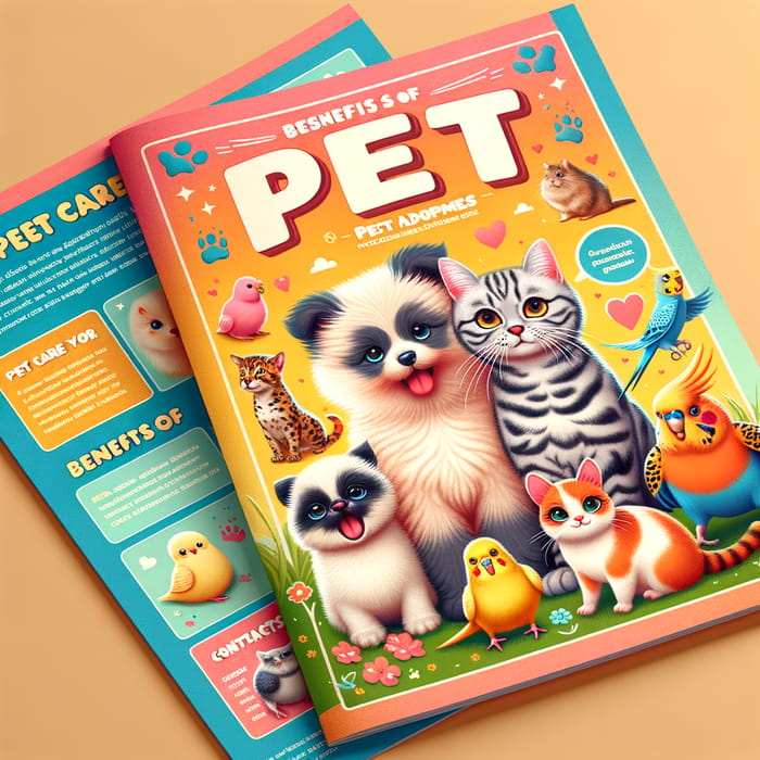 Pet Brochure | Cute Pets & Adoption Tips