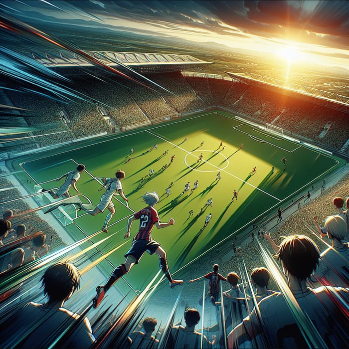 Live Action Soccer Game in 4K - High Energy Gameplay