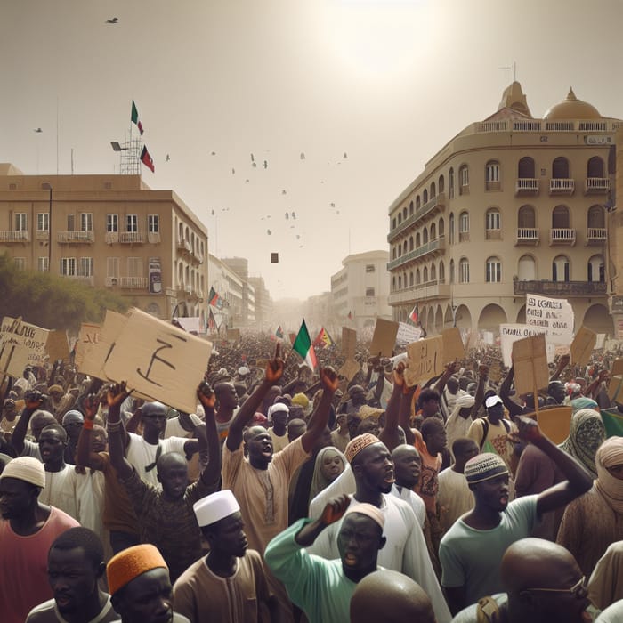 Senegal Rally: Diverse Crowd in Dakar Demands Change