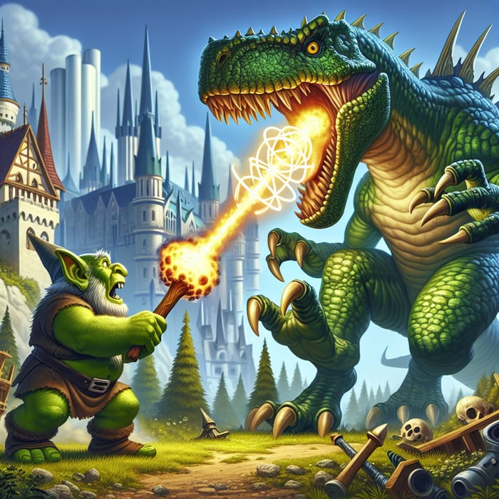 Godzilla vs Shrek: The Ultimate Battle