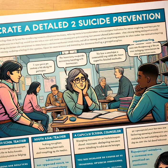 Heartwarming Suicide Prevention Comic Strip | 12-Page Story of Hope