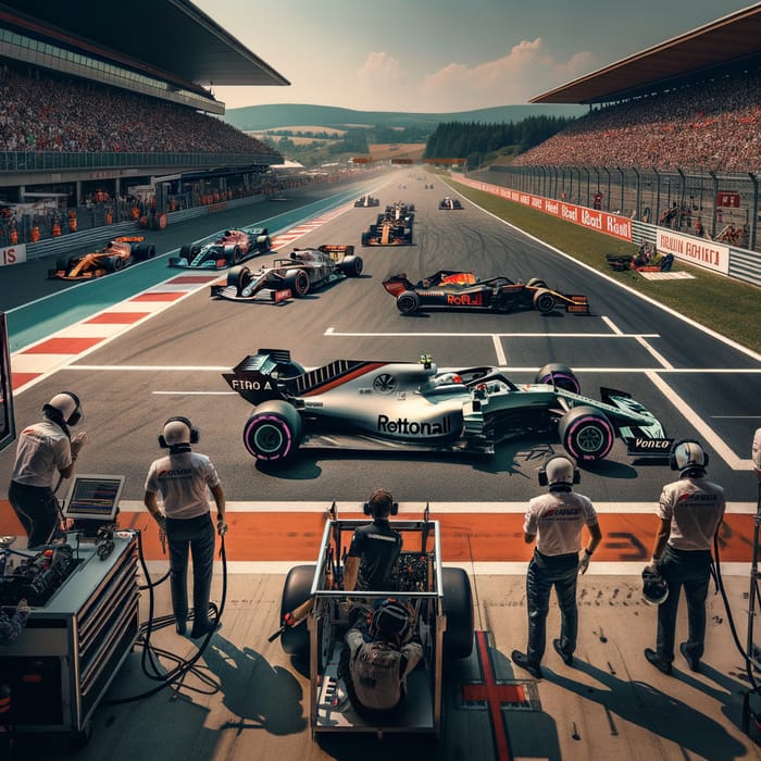 F1 Race at Automotodromu Brno: Speed and Excitement