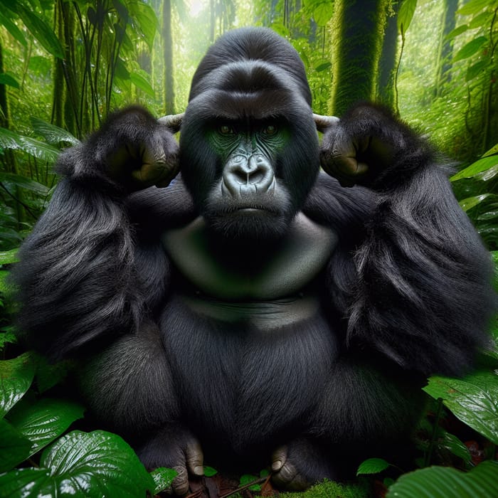 Listening Gorilla: A Story of Silence in the Jungle
