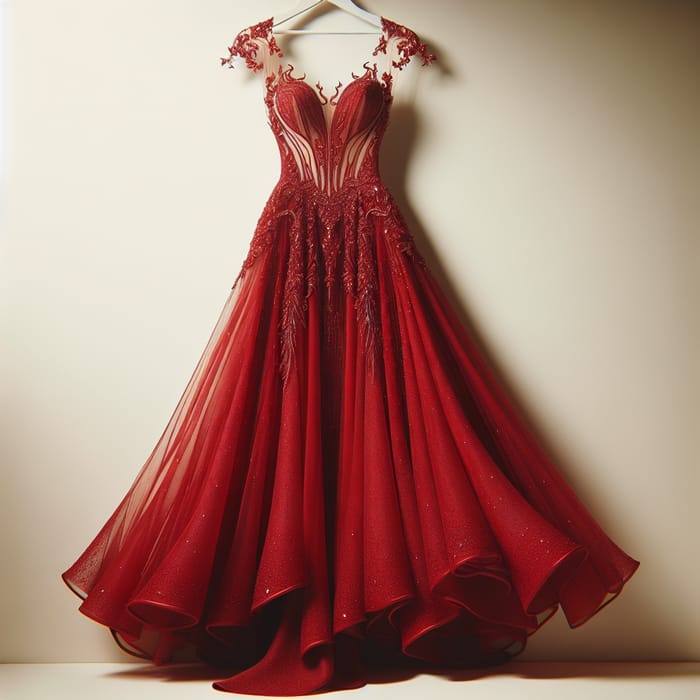 Stunning red dress discount