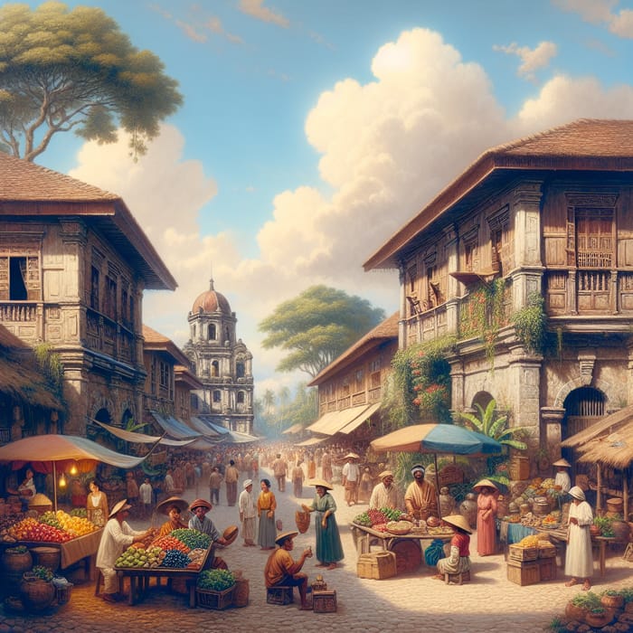 Spanish Colonial Period in the Philippines: A Vibrant Scene Recreated