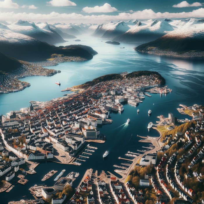Breathtaking Bergen Norway | Mountains & Sea View