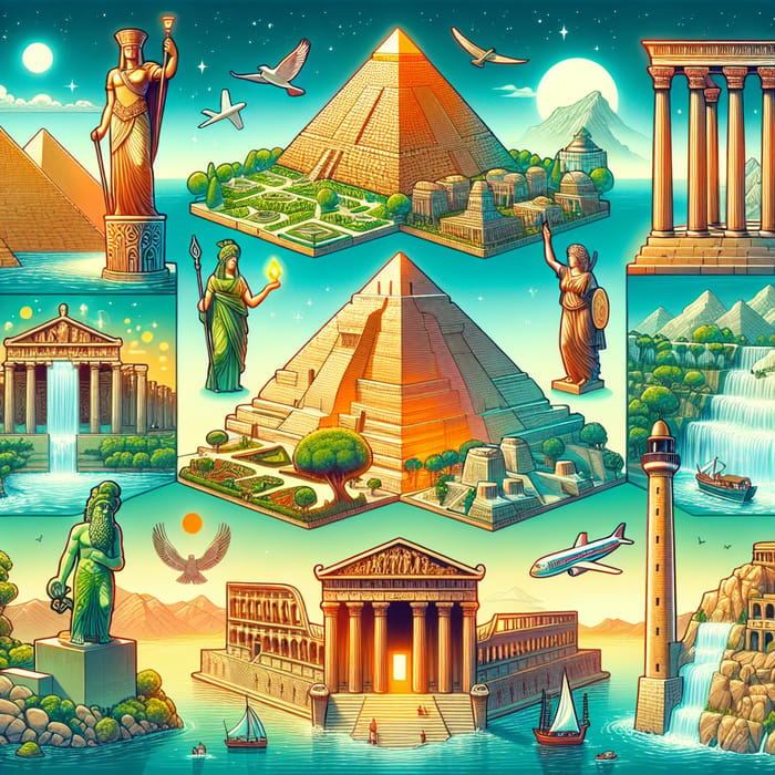 Explore the Seven Wonders of the World