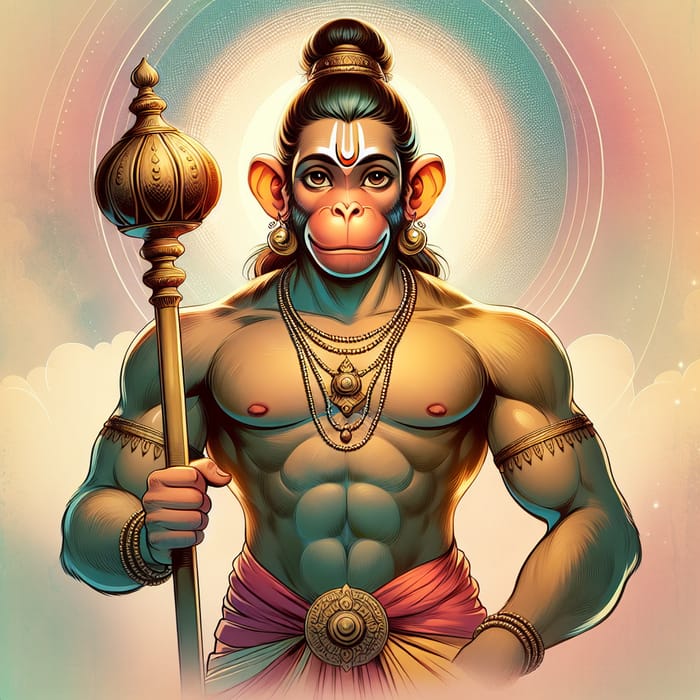 Hanuman Ji Drawing: Powerful Mythological Deity