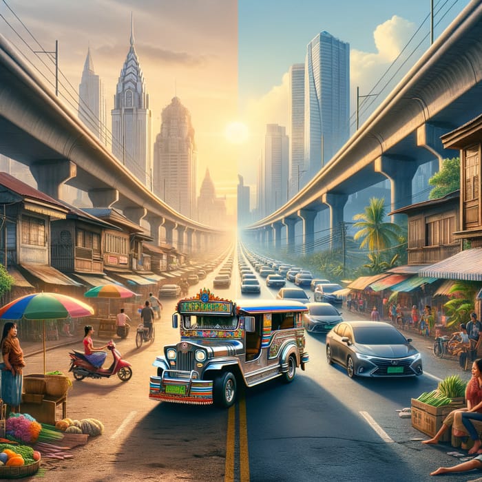 Digital Art: Jeepney Phase Out in the Philippines